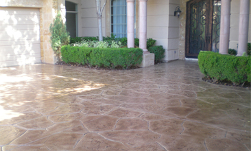 Stamped Concrete That Looks Like Wood