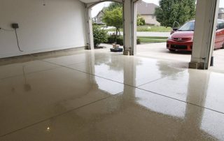 Epoxy floor coating
